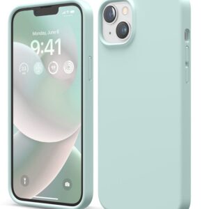 Forcell iPhone 14 Soft Touch Θήκη Σιλικόνης - Soft Mint