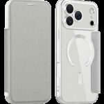 Techsuit iPhone 17 Pro SmartMag Θήκη Βιβλίο - Grey