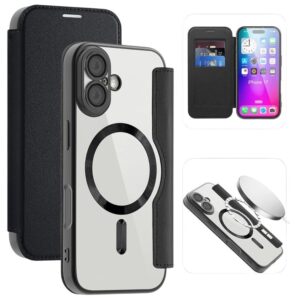 Techsuit iPhone 17 SmartMag Θήκη Βιβλίο - Black