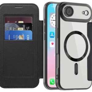 Techsuit iPhone 17 Air SmartMag Θήκη Βιβλίο - Black