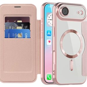 Techsuit iPhone 17 Air SmartMag Θήκη Βιβλίο - Pink