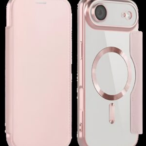 Techsuit iPhone 17 Air SmartMag Θήκη Βιβλίο - Pink
