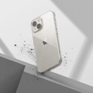 Techsuit iPhone 17 Air Sparkleskin Series Θήκη Σιλικόνης - Διάφανη με Γκλίτερ