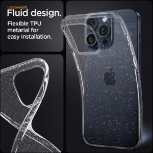 Techsuit iPhone 17 Air Sparkleskin Series Θήκη Σιλικόνης - Διάφανη με Γκλίτερ