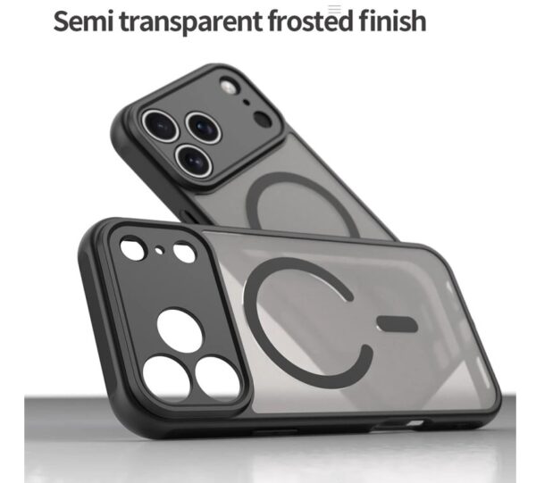 Techsuit iPhone 17 Pro MagSafe HaloFrost II Θήκη Σκληρή Φιμέ - Black