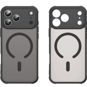 Techsuit iPhone 17 Pro MagSafe HaloFrost II Θήκη Σκληρή Φιμέ - Black