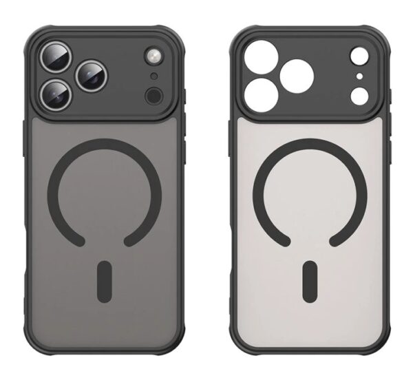 Techsuit iPhone 17 Pro MagSafe HaloFrost II Θήκη Σκληρή Φιμέ - Black