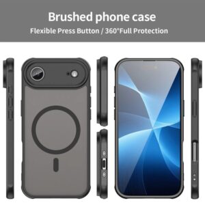 Techsuit iPhone 17 Air MagSafe HaloFrost II Θήκη Σκληρή Φιμέ - Black