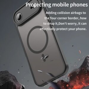 Techsuit iPhone 17 Air MagSafe HaloFrost II Θήκη Σκληρή Φιμέ - Black