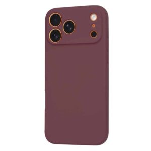 Techsuit iPhone 17 Pro MagSafe Softflex Θήκη Σιλικόνης - Plum Red