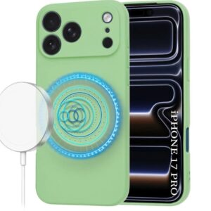 Techsuit iPhone 17 Pro Max MagSafe Softflex Θήκη Σιλικόνης - Mint Green