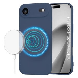 Techsuit iPhone 17 Air MagSafe Softflex Θήκη Σιλικόνης - Navy Blue
