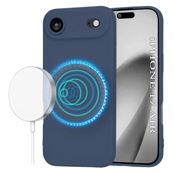 Techsuit iPhone 17 Air MagSafe Softflex Θήκη Σιλικόνης - Navy Blue