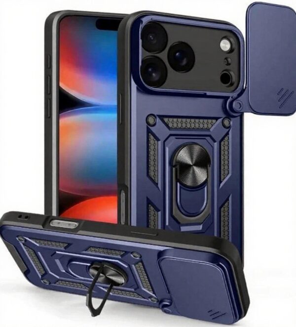 Techsuit iPhone 17 Pro Camshield Series Θήκη Σκληρή - Blue