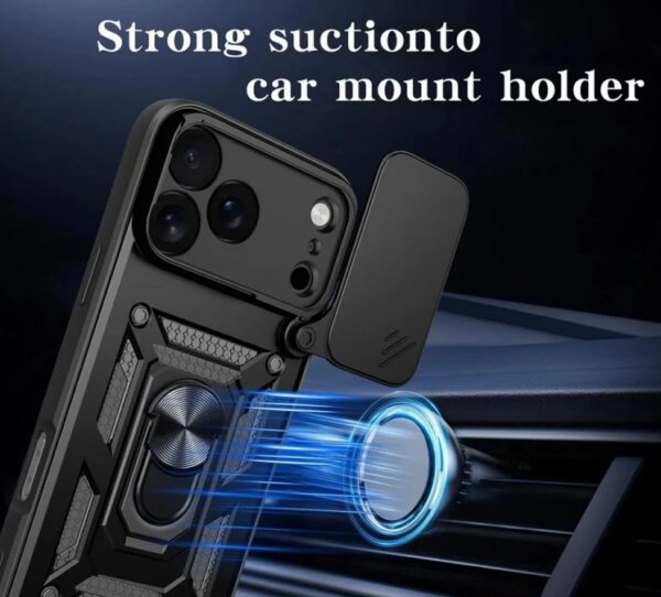 Techsuit iPhone 17 Pro Max Camshield Series Θήκη Σκληρή - Black