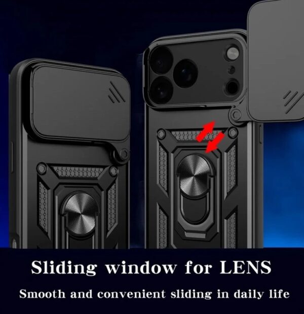 Techsuit iPhone 17 Pro Max Camshield Series Θήκη Σκληρή - Black