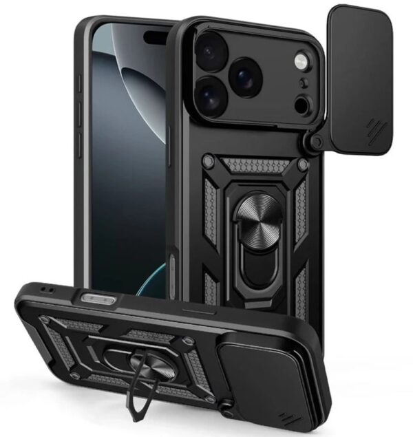 Techsuit iPhone 17 Pro Max Camshield Series Θήκη Σκληρή - Black