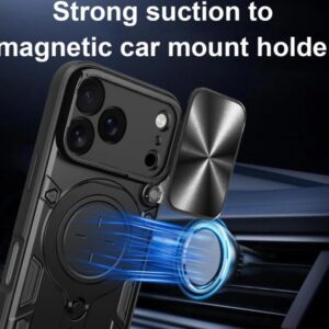 Techsuit iPhone 17 Pro Max Camguard Pro Θήκη Σκληρή - Black