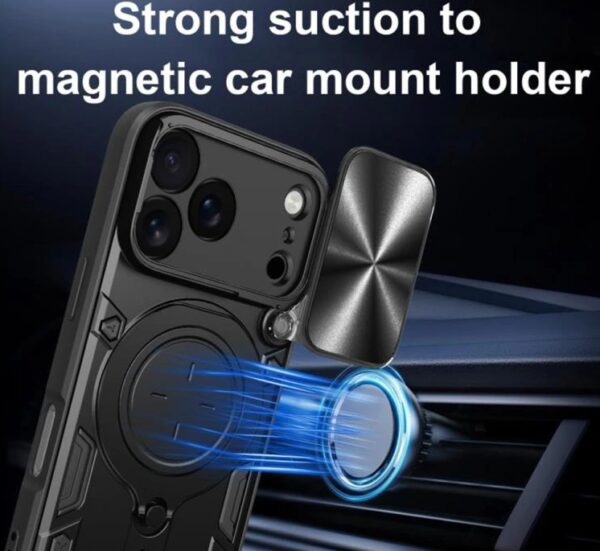 Techsuit iPhone 17 Pro Max Camguard Pro Θήκη Σκληρή - Black