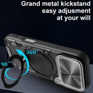 Techsuit iPhone 17 Pro Max Camguard Pro Θήκη Σκληρή - Black