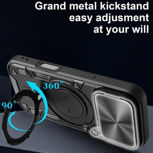 Techsuit iPhone 17 Pro Max Camguard Pro Θήκη Σκληρή - Black