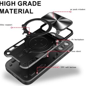 Techsuit iPhone 17 Pro Max Camguard Pro Θήκη Σκληρή - Black