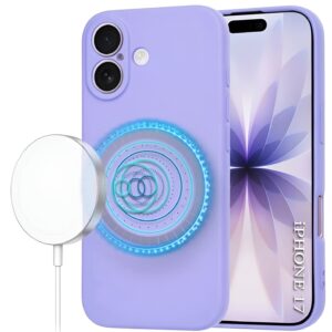 Techsuit iPhone 17 MagSafe Softflex Θήκη Σιλικόνης - Light Purple