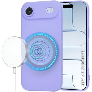 Techsuit iPhone 17 Air MagSafe Softflex Θήκη Σιλικόνης - Light Purple