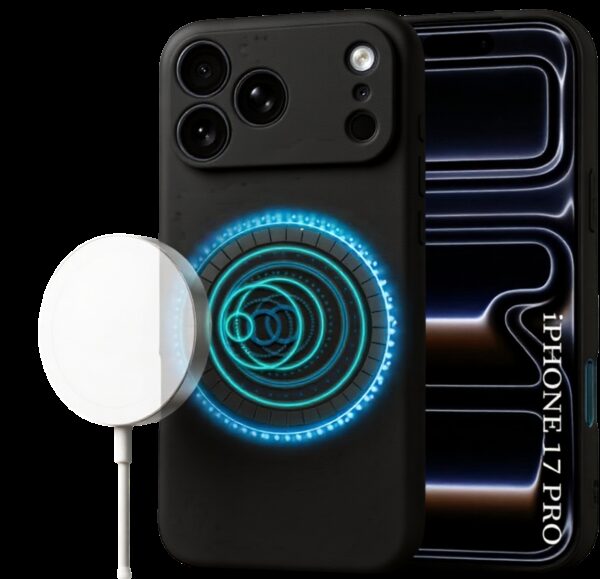 Techsuit iPhone 17 Pro MagSafe Softflex Θήκη Σιλικόνης - Black