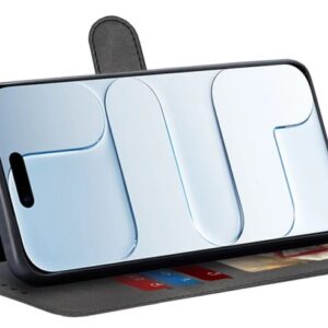 Techsuit iPhone 17 Air Diary Θήκη Βιβλίο - Black