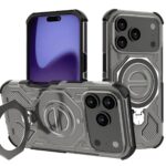 Techsuit iPhone 17 Pro Carbon Shield Pro Θήκη Σκληρή Φιμέ - Black