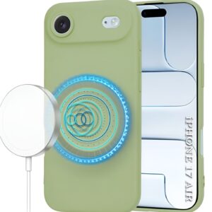 Techsuit iPhone 17 Air MagSafe Softflex Θήκη Σιλικόνης - Matcha