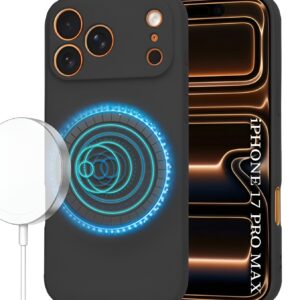 Techsuit iPhone 17 Pro Max MagSafe Softflex Θήκη Σιλικόνης - Black