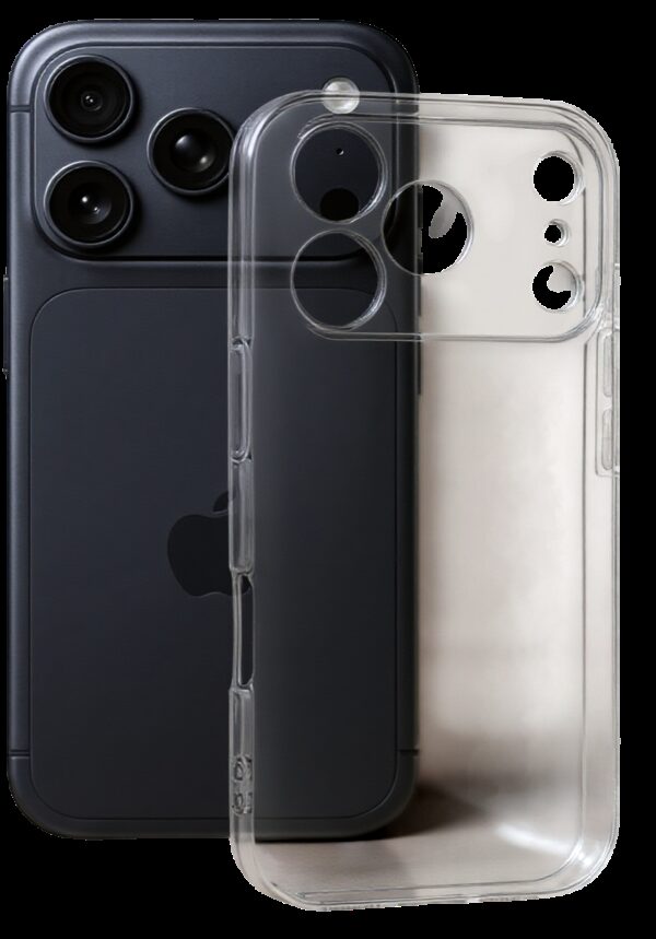 Techsuit iPhone 17 Pro Clear Θήκη Σιλικόνης TPU - Διάφανη