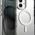 Techsuit iPhone 17 CandyCase MagSafe Θήκη με Πλαίσιο Σιλικόνης - White