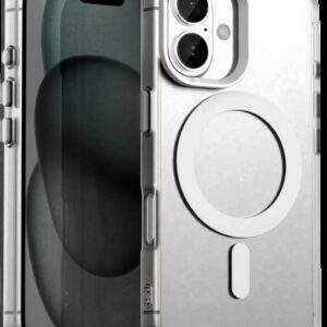 Techsuit iPhone 17 CandyCase MagSafe Θήκη με Πλαίσιο Σιλικόνης - White