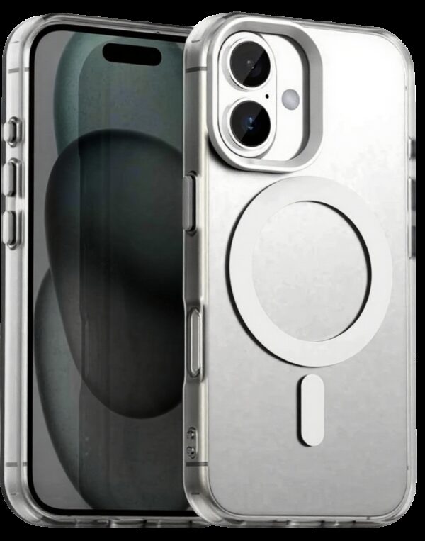 Techsuit iPhone 17 CandyCase MagSafe Θήκη με Πλαίσιο Σιλικόνης - White Techsuit iPhone 17 CandyCase MagSafe Θήκη με Πλαίσιο Σιλικόνης - White