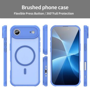 Techsuit iPhone 17 Air MagSafe HaloFrost II Θήκη Σκληρή - Sky Blue