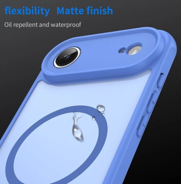 Techsuit iPhone 17 Air MagSafe HaloFrost II Θήκη Σκληρή - Sky Blue