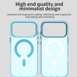 Techsuit iPhone 17 Pro Max CandyCase MagSafe Θήκη με Πλαίσιο Σιλικόνης - Black