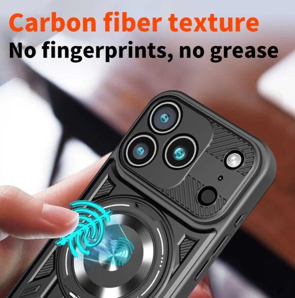 Techsuit iPhone 17 Pro MagSafe Rugged Cam Θήκη Σκληρή - Black