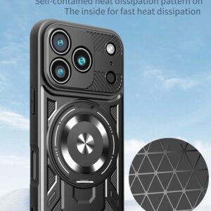 Techsuit iPhone 17 Pro MagSafe Rugged Cam Θήκη Σκληρή - Black