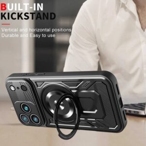 Techsuit iPhone 17 Pro MagSafe Rugged Cam Θήκη Σκληρή - Black