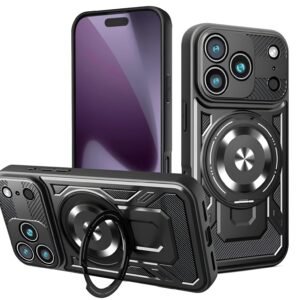 Techsuit iPhone 17 Pro MagSafe Rugged Cam Θήκη Σκληρή - Black