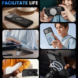 Techsuit iPhone 17 Pro Max MagSafe CamVault Θήκη Σκληρή - Black