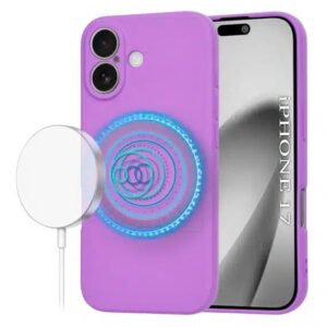 Techsuit iPhone 17 MagSafe Softflex Θήκη Σιλικόνης - Purple