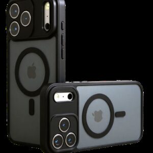 Techsuit iPhone 17 Pro Max MagSafe PureFrost Θήκη Σκληρή Φιμέ - Black