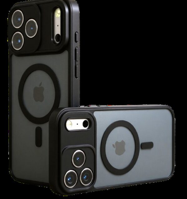 Techsuit iPhone 17 Pro Max MagSafe PureFrost Θήκη Σκληρή Φιμέ - Black
