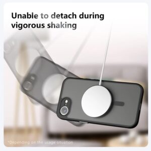 Techsuit iPhone 17 Pro Max MagSafe PureFrost Θήκη Σκληρή Φιμέ - Black