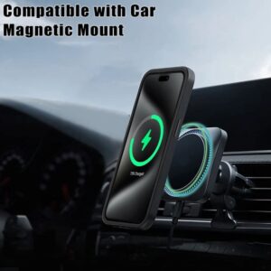 Techsuit iPhone 17 MagSafe Colorverse 360 Θήκη Σκληρή Διάφανη - Black